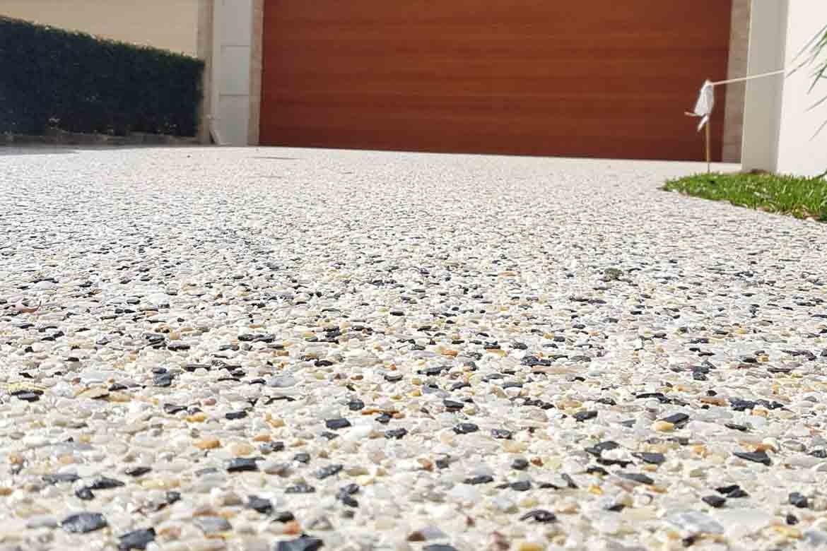 Exposed-Aggregate Concrete